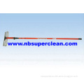 extendable microfiber window cleaning brush with window wiper